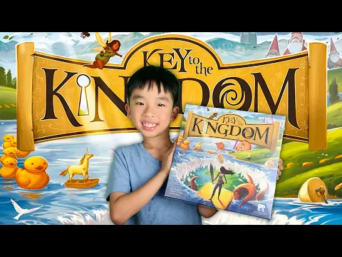 Key to the Kingdom Family Board Game Unboxing, How to Play & Review | Restoration Games