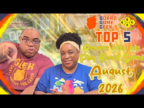 Top 5 for August 2026 - Top 5's w/ Our Family Plays Games