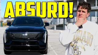 The European Mind Cannot Comprehend The Absurd 2025 Cadillac Escalade IQ!