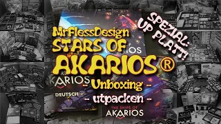 Unboxing: Stars of Akarios & Miniaturen (deutsch -up platt- / german)