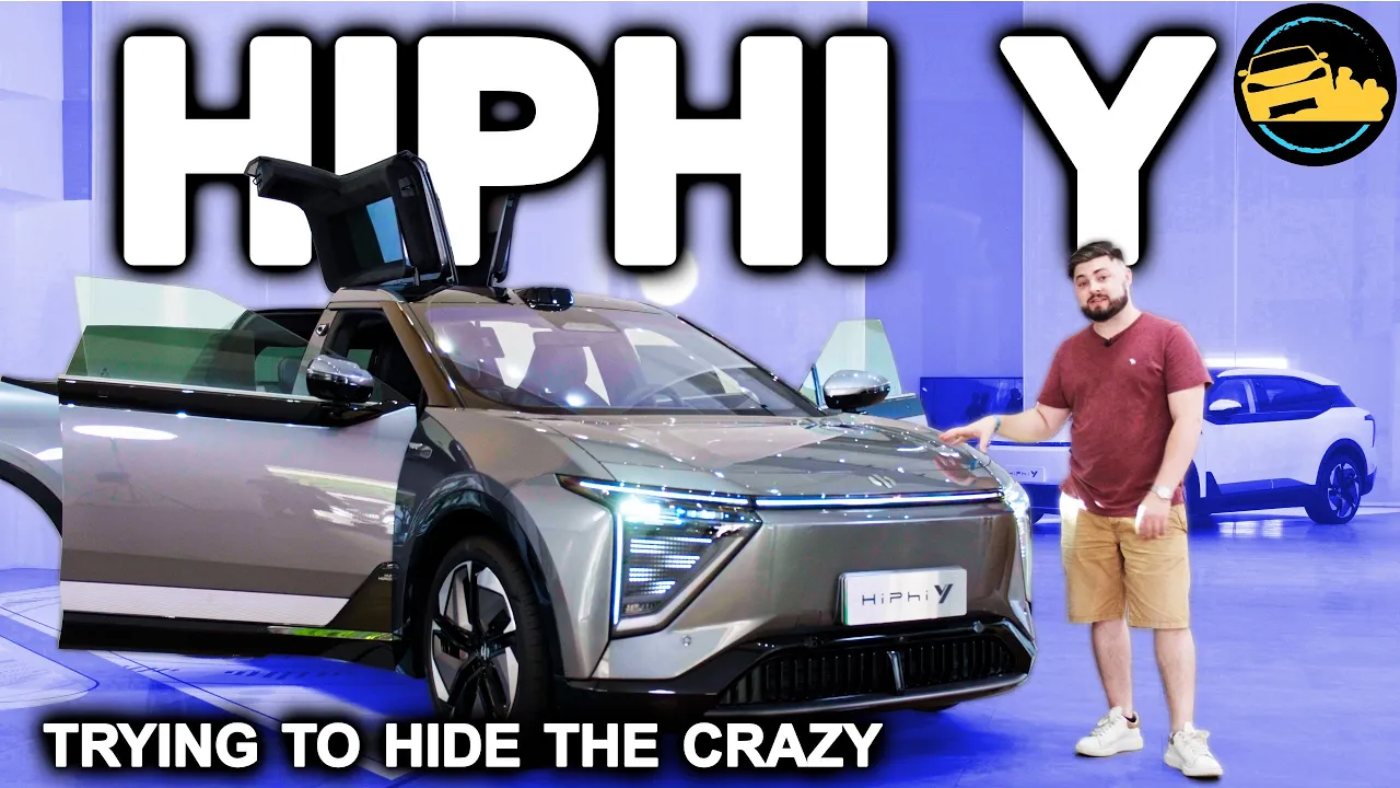 Hiphi’s Most Sedate EV The Hiphi Y is Still CRAZY!