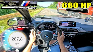 680HP BMW X3M with xDELETE is a RWD HOOLIGAN on the AUTOBAHN