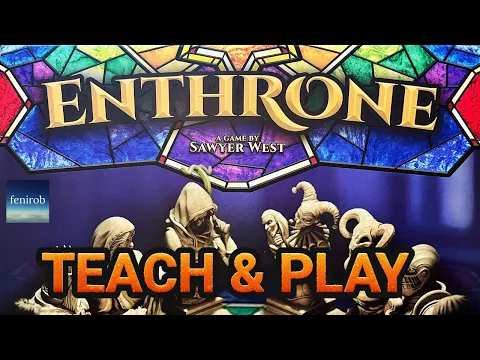 Enthrone Board Game | Rules Overview & Full Playthrough