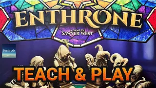 Enthrone Board Game | Rules Overview & Full Playthrough