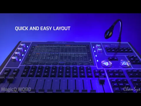 Product video thumbnail for ChamSys MagicQ MQ80 24 Universe Compact Lighting Console