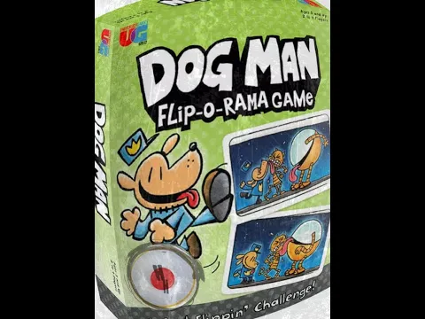Cracking Open... Dog Man: Flip-O-Rama Game (2022) University Games