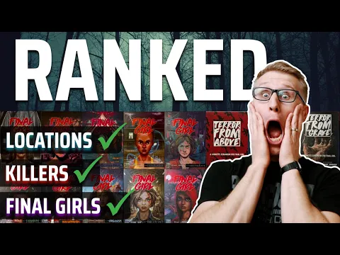 Final Girl Locations, Killers, and Final Girls RANKED (S1 & S2)