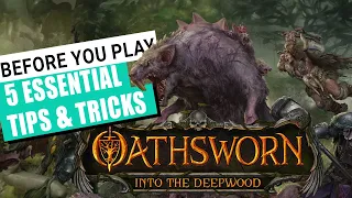 5 Things to know before you start Oathsworn: Into the deepwood.