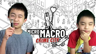 MicroMacro Crime City Board Game Unboxing and Review | Look Who's Blogging