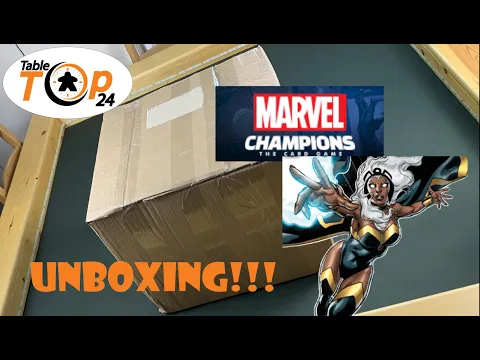 Marvel Champions Storm Unboxing