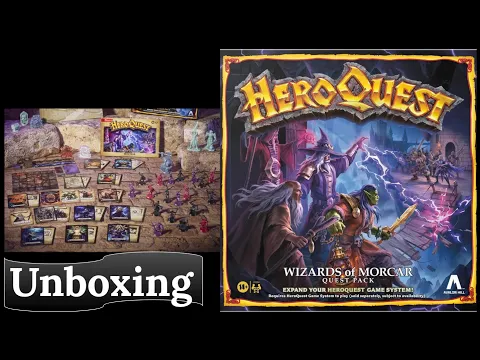 HeroQuest: Wizards of Morcar (2026 edition) - Unboxing