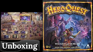 HeroQuest: Wizards of Morcar (2026 edition) - Unboxing