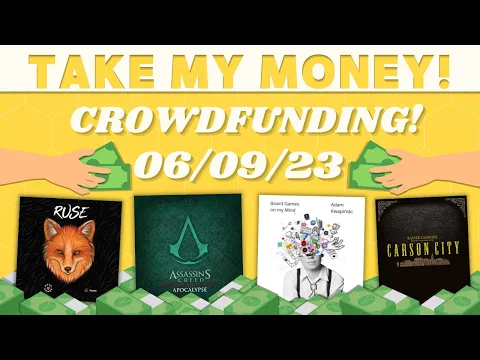 Take My Money - Crowdfunding Review! (06/09/23)
