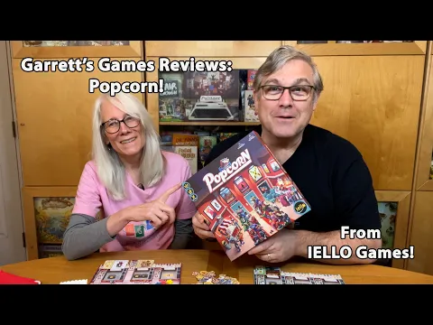 Garrett's Games Reviews Popcorn from IELLO!