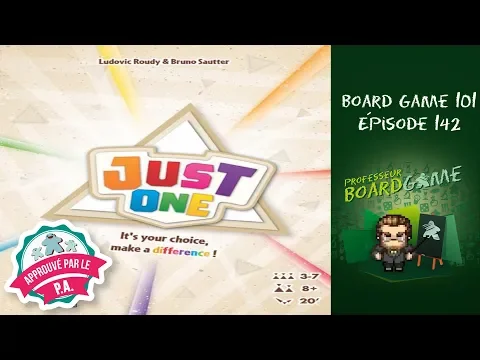 Board Game 101 (EP142) Just One - Règles et critique