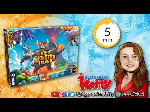 The King of Monster Island en 5 minutos [Juego de Mesa cooperativo / Devir / Iello]