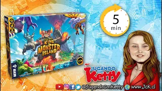 The King of Monster Island en 5 minutos [Juego de Mesa cooperativo / Devir / Iello]