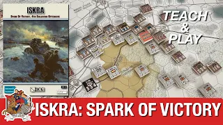 Iskra (3CG) - Teach and Play of an East Front chit-pull Wargame