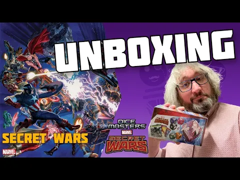 Dice Masters | SECRET WARS UNBOXING | Origin Packs & Countertop Display