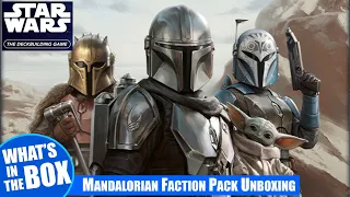 MANDALORIAN FACTION PACK Unboxing for the STAR WARS DECK BUILDING GAME | Fantasy Flight Games