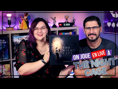 [Règles & Partie] THE NIGHT CAGE | 2 joueurs | Smirk&Dagger | VOD Live