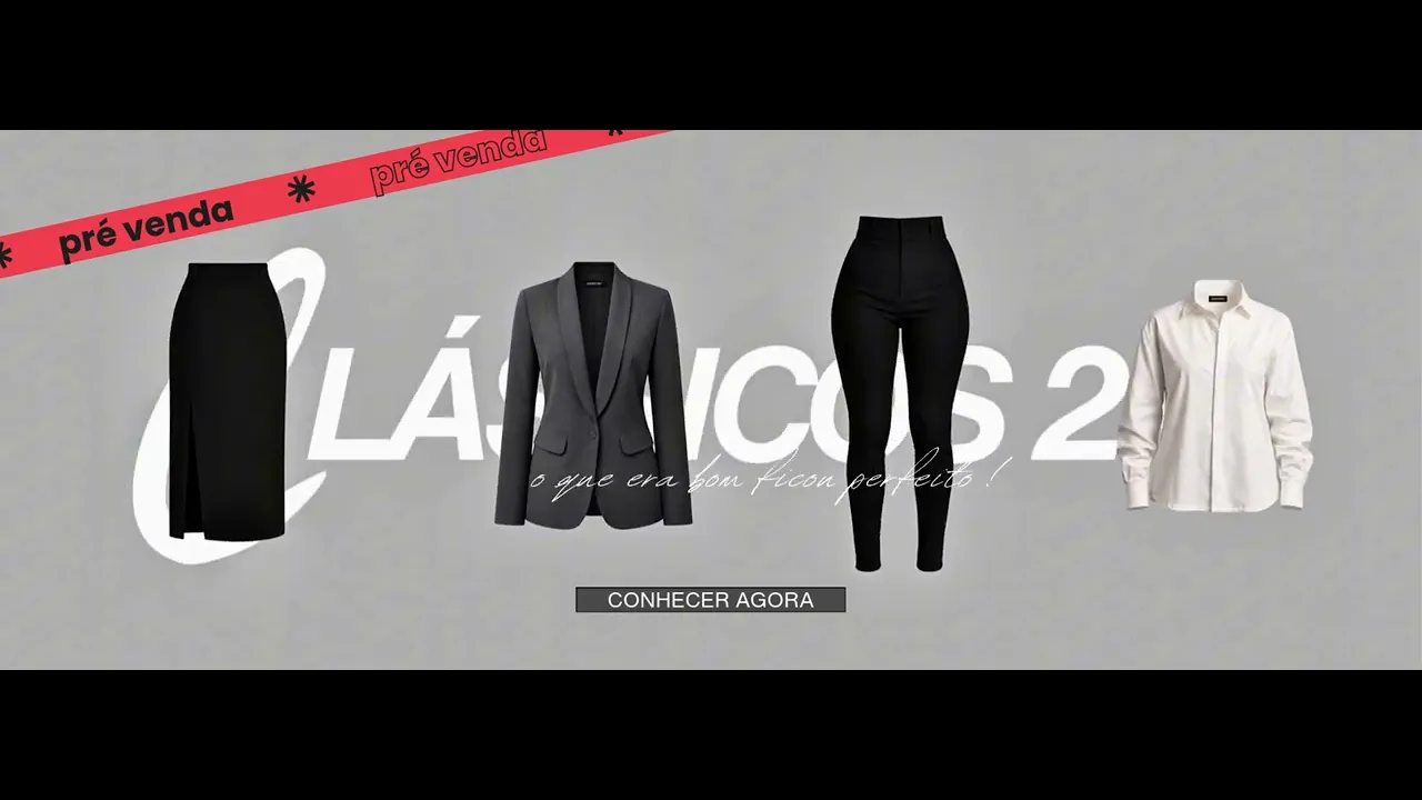 Vídeo de ABBIURI - Marca de Roupas Femininas em Alfaiataria Minimalista e Atemporal