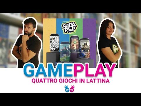 Soda Pop Collection: Quattro giochi in lattina! Partita Completa a tutti i titoli della serie!