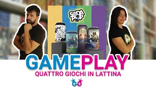 Soda Pop Collection: Quattro giochi in lattina! Partita Completa a tutti i titoli della serie!