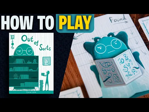 Out of Sorts | How to Play | Learn to Play in 6 Minutes! | Cooperatively Sort An Alien Library