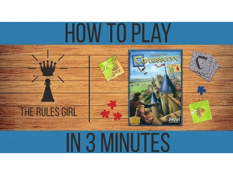 How to Play Carcassonne in 3 Minutes - The Rules Girl