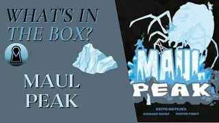 What's In The Box? Maul Peak Unboxing!!! Kickstarter Pencil First Games