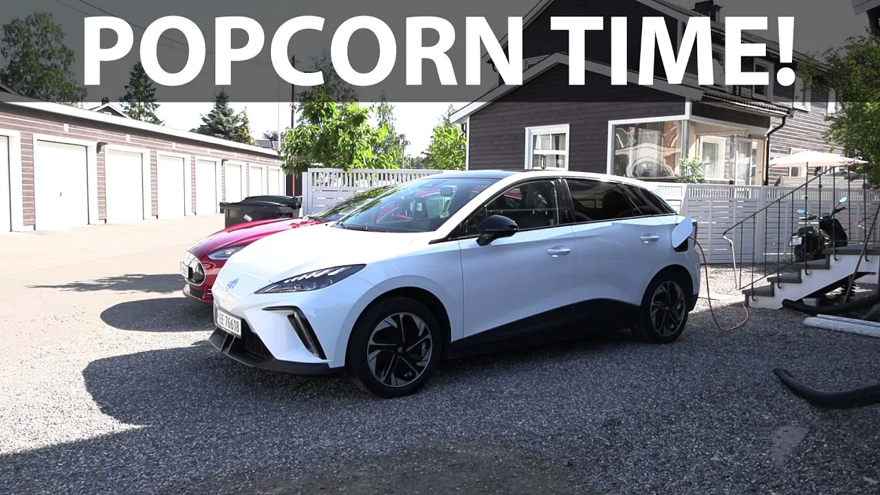 Live streaming MG4 64 kWh to Arctic Circle this weekend