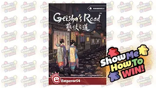 Hanamikoji: Geisha's Road 藝伎之道 Strategy Tips with Jerry Chiang