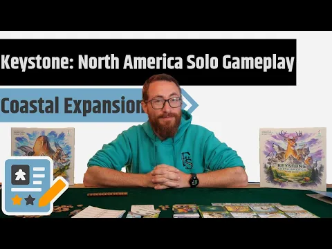 Keystone: North America 2nd Edition Solo Gameplay - Life At Zackenburg Research Station