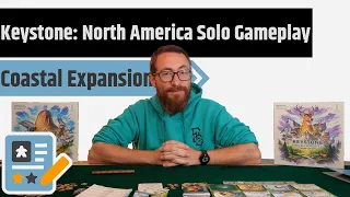 Keystone: North America 2nd Edition Solo Gameplay - Life At Zackenburg Research Station
