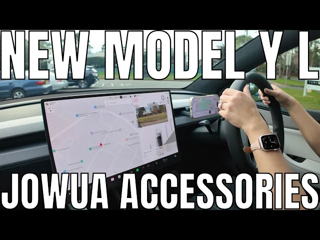 Jowua Accessories for our Tesla Model Y L Full Walkthrough Australia
