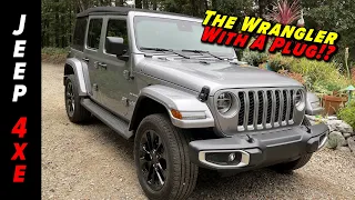 The First Jeep With A Plug Won't Be The Last | 2022 Jeep Wrangler 4xe Plug In Hybrid