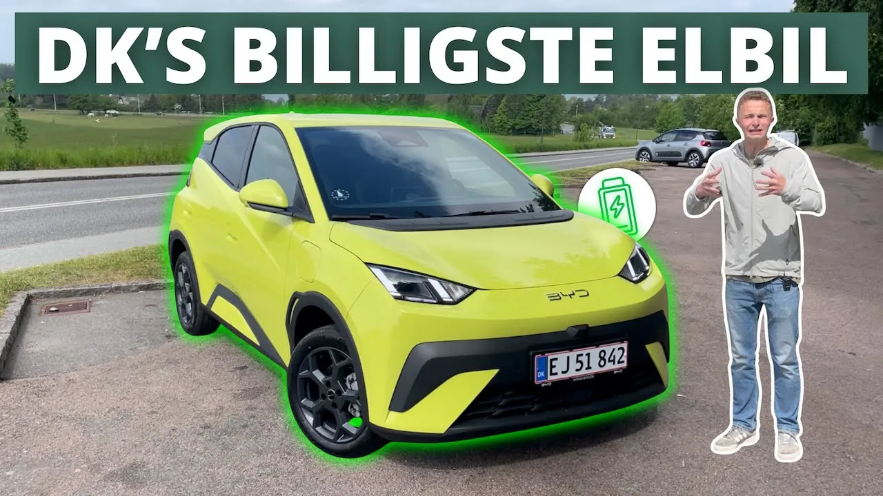 DANMARKS BILLIGSTE ELBIL! BYD Dolphin Surf Præsentation