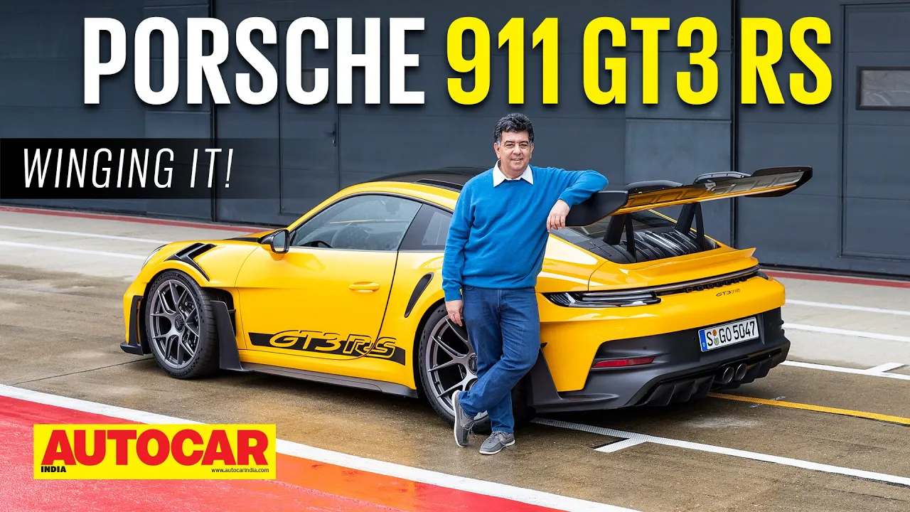 2022 Porsche 911 GT3 RS review - Lord of the wings | First Drive | Autocar India