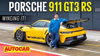 2022 Porsche 911 GT3 RS review - Lord of the wings | First Drive | Autocar India
