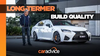 2019 Lexus GS F long-term review: Build quality
