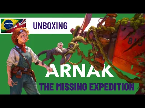 Arnak - The Missing Expedition - Unboxing EN/PT-BR