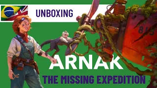 Arnak - The Missing Expedition - Unboxing EN/PT-BR