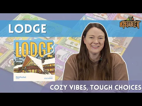 Lodge | A Cozy, Thinky Tile Placement Board Game Review ️