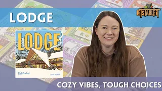 Lodge | A Cozy, Thinky Tile Placement Board Game Review ️