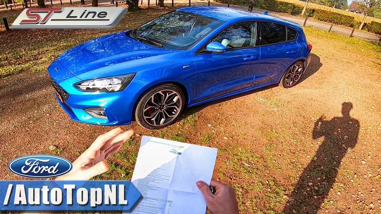 FORD FOCUS 2019 ST Line REVIEW POV Test Drive by AutoTopNL