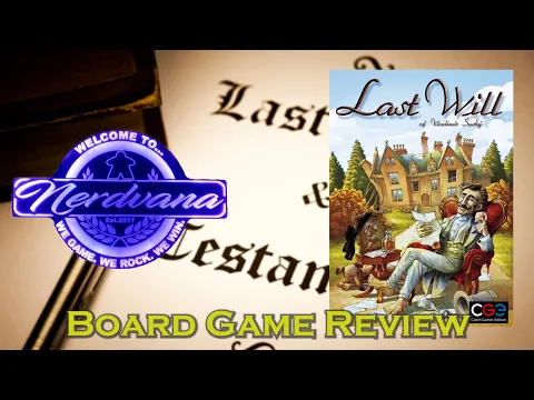 Last Will Board Game Review