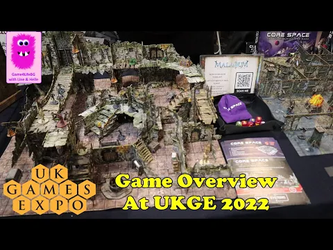 Game Overview at the UKGE 2022 - Maladum: Dungeons of Enveron