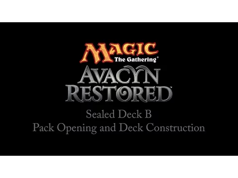 Magic: The Gathering: Avacyn Restored Sealed Deck B