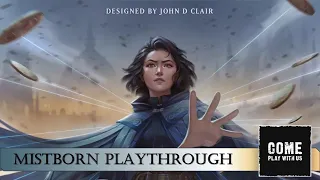 Mistborn: The Deckbuilding Game Playthrough